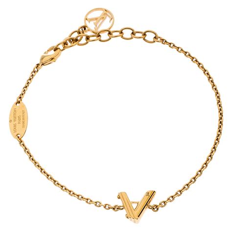 louis vuitton gold tone rhinestone bracelet|louis vuitton jewelry collection.